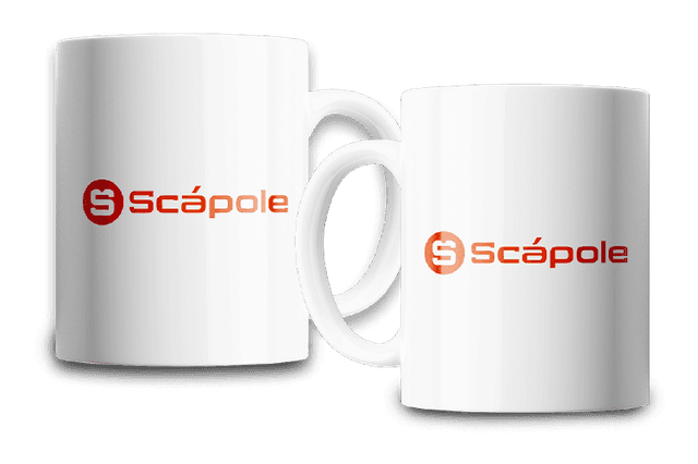 Caneca de Cerâmica Scápole