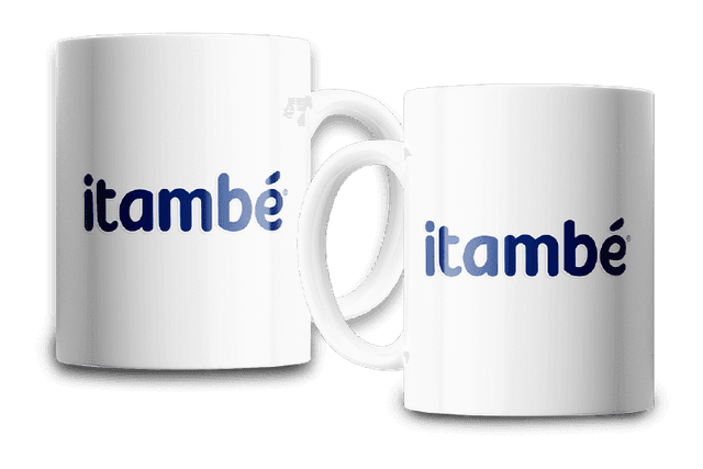 Caneca de Cerâmica Itambé