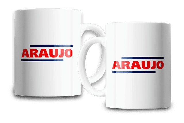 Caneca de Cerâmica Araújo