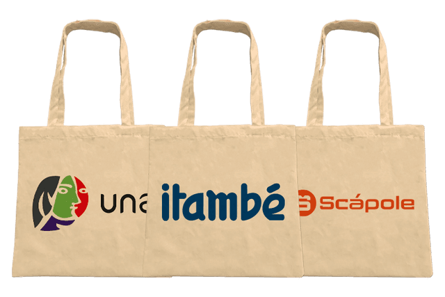 Ecobag Personalizada em Americano Cru