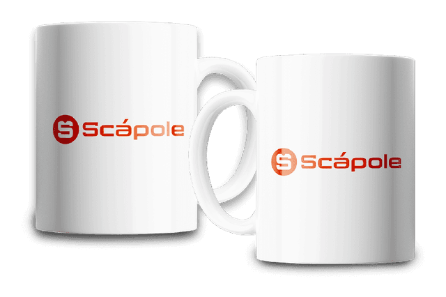 Caneca de Cerâmica Scápole