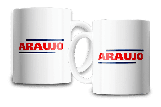 Caneca de Cerâmica Araújo